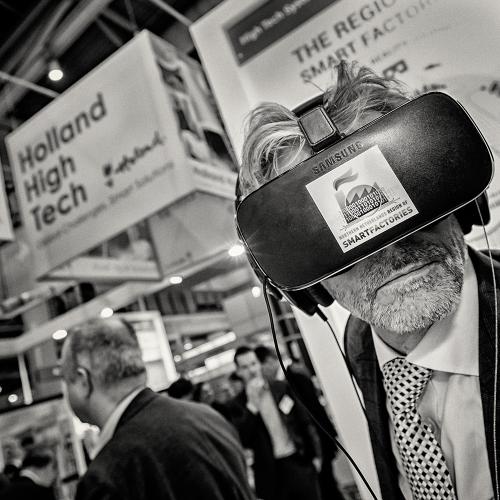 Virtuelle Realität als Zukunftsthema auf der Hannover Messe.